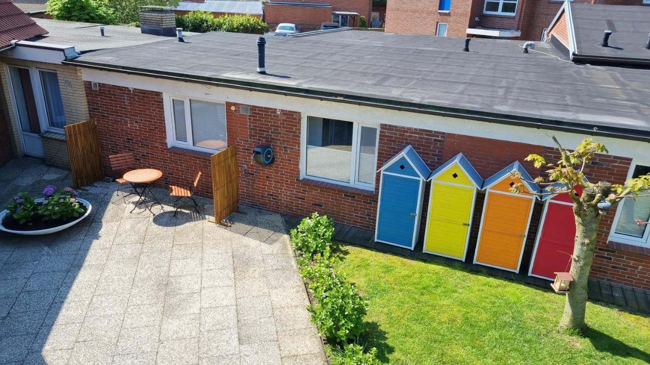 Haus Polarstern Ferienwohnung Wega Borkum Buitenkant foto